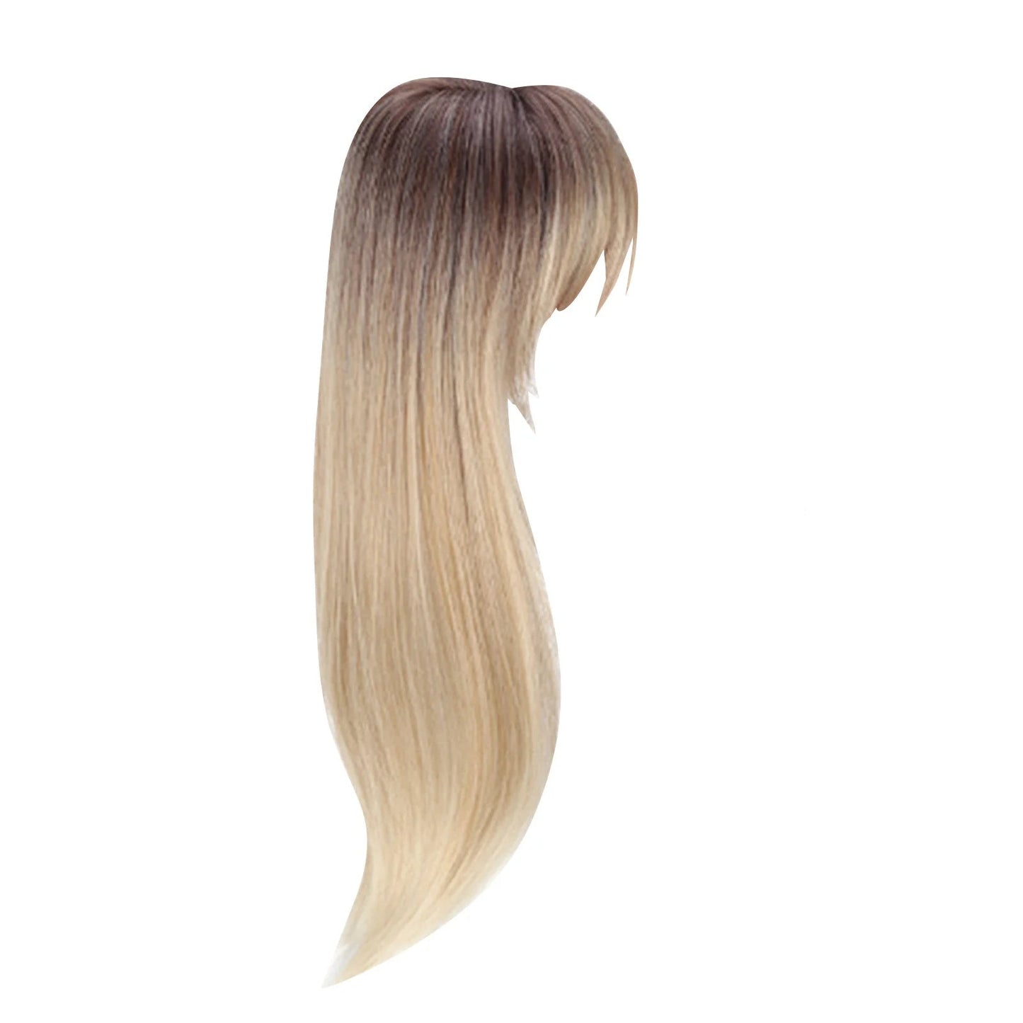 Zebaish Ash Brown With Golden Blonde Highlights Topper