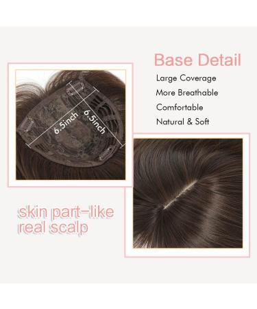 Zebaish Ash Brown With Golden Blonde Highlights Topper
