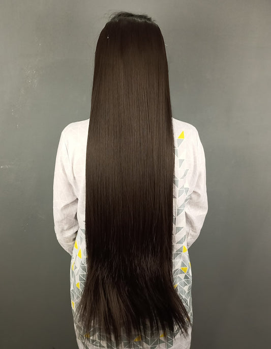 Long Natural Black Hair Extension 24 and 30 Inches