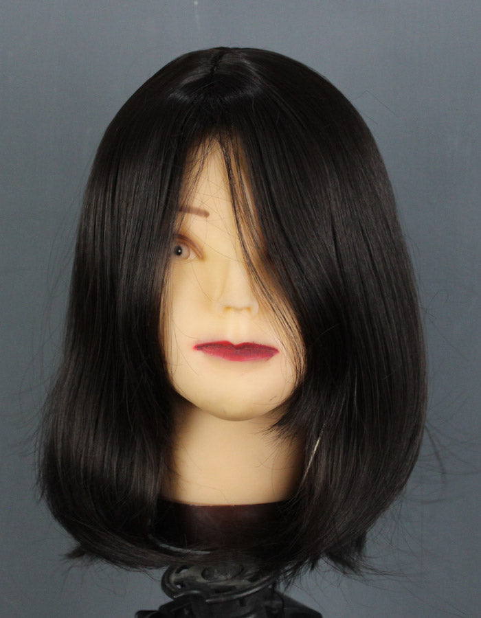 BobCut Wig with Puff