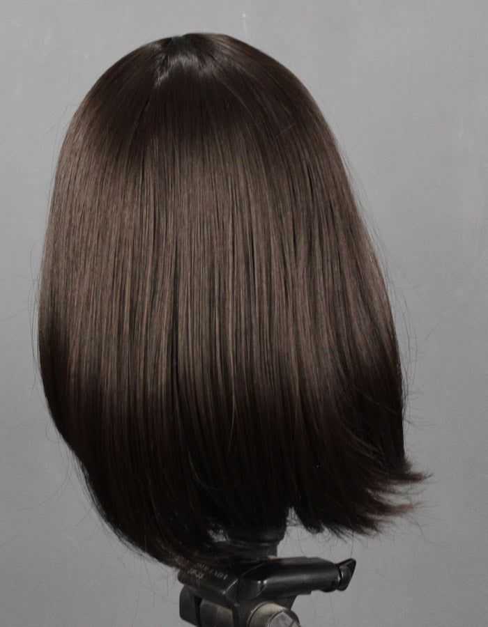 BobCut Wig with Puff