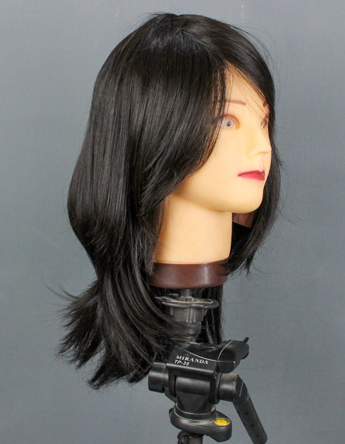 Short Wavy Wig Dark Brown