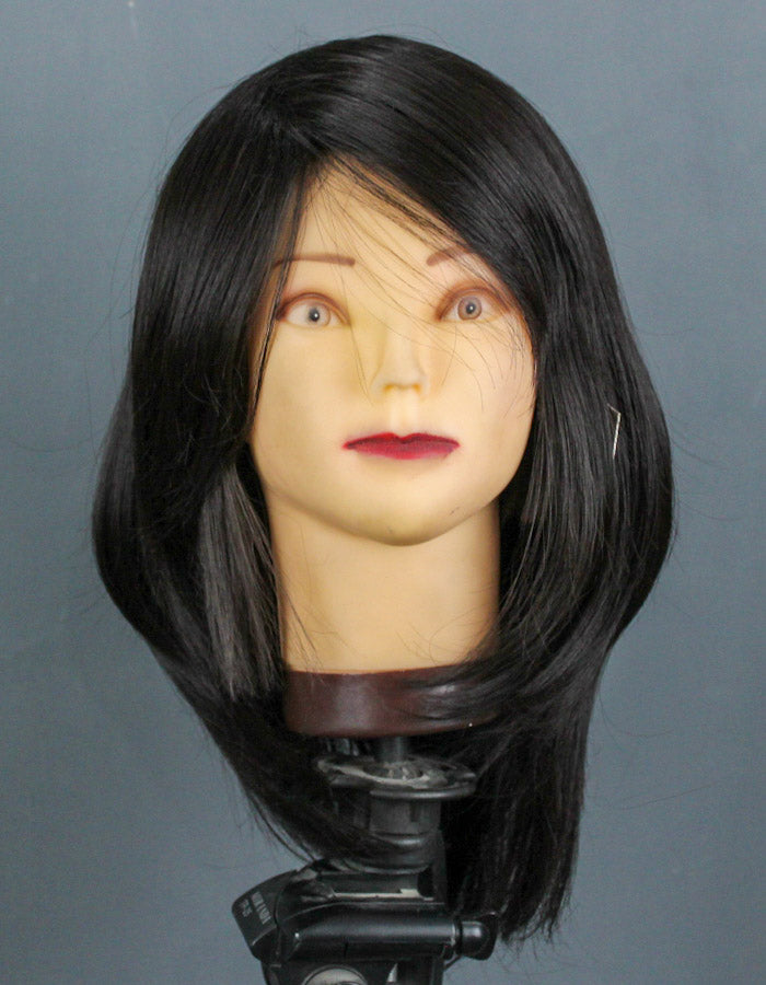 Short Wavy Wig Dark Brown