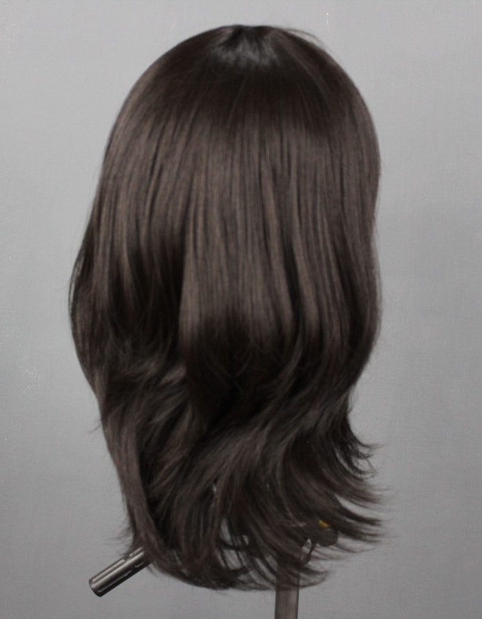 Short Wavy Wig Dark Brown