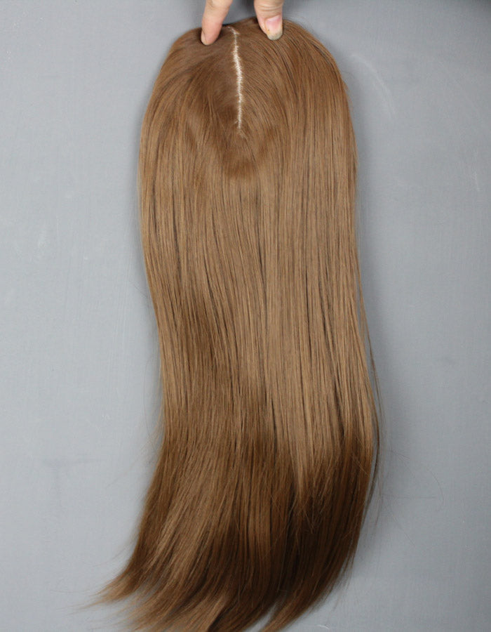 03 Clips Hair Patch Style A – Discreet front baldness solution with natural-looking hair integration.