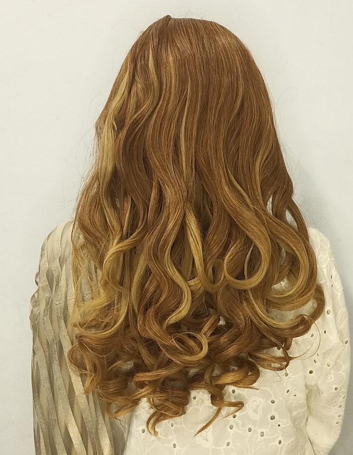 Honey Brown Curl Hair Extension - Zebaish Wigs and Extension
