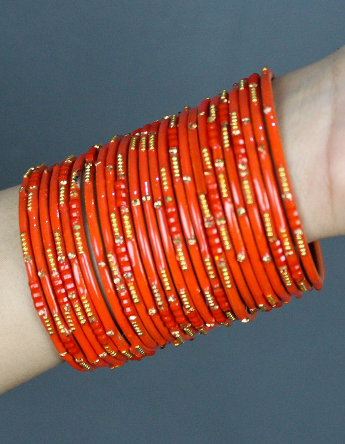 Bangle Multi Color Red