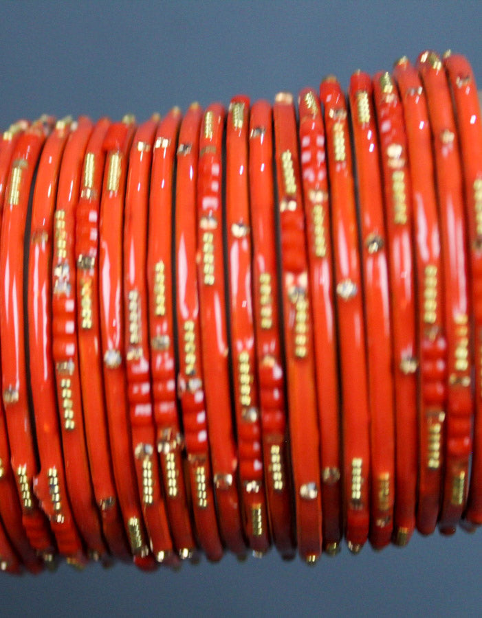 Bangle Multi Color Red