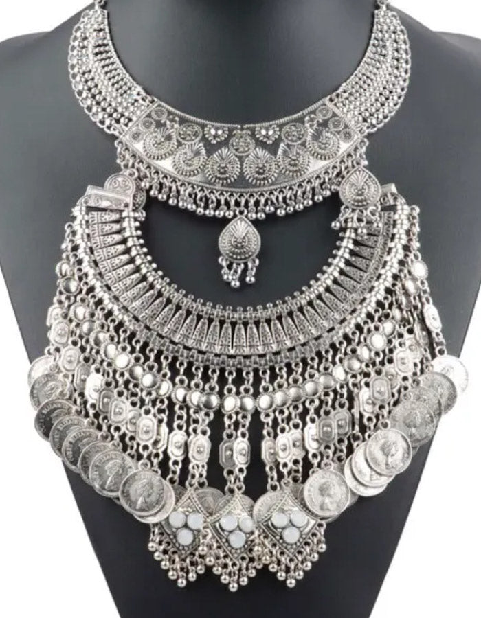 Vintage Double Collar Jewellry