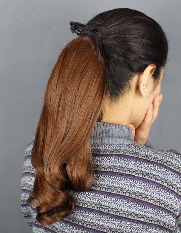 WaveSplash 3-Color Ponytail - Zebaish Wigs and Extension