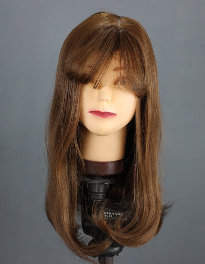 26-Inch Light Brown Long Bob Wig: Effortless Elegance for a Chic Transformation