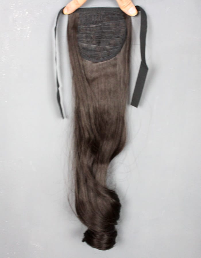 BrownWave Elegance Ponytail, 22 Inches Long - Zebaish Wigs and Extension
