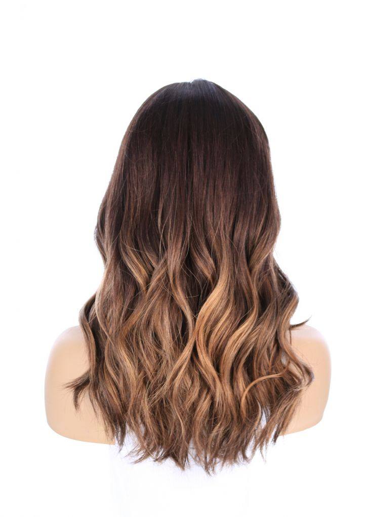 ZEBAISH CHOCOLATE BROWN BALAYAGE WIG