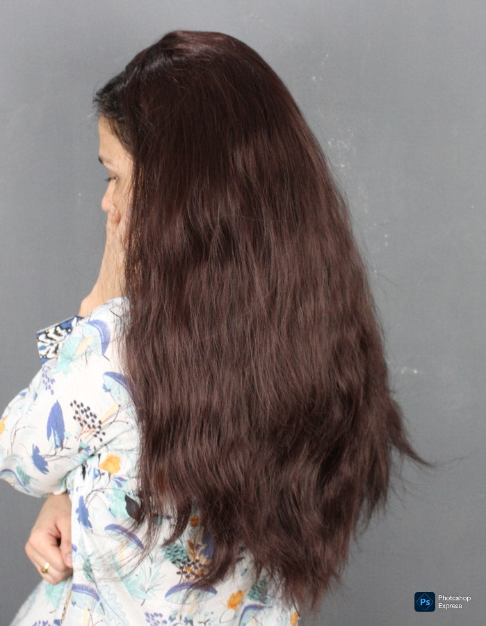 Frizzy Hair topper | Zebaish Wigs & Extensions