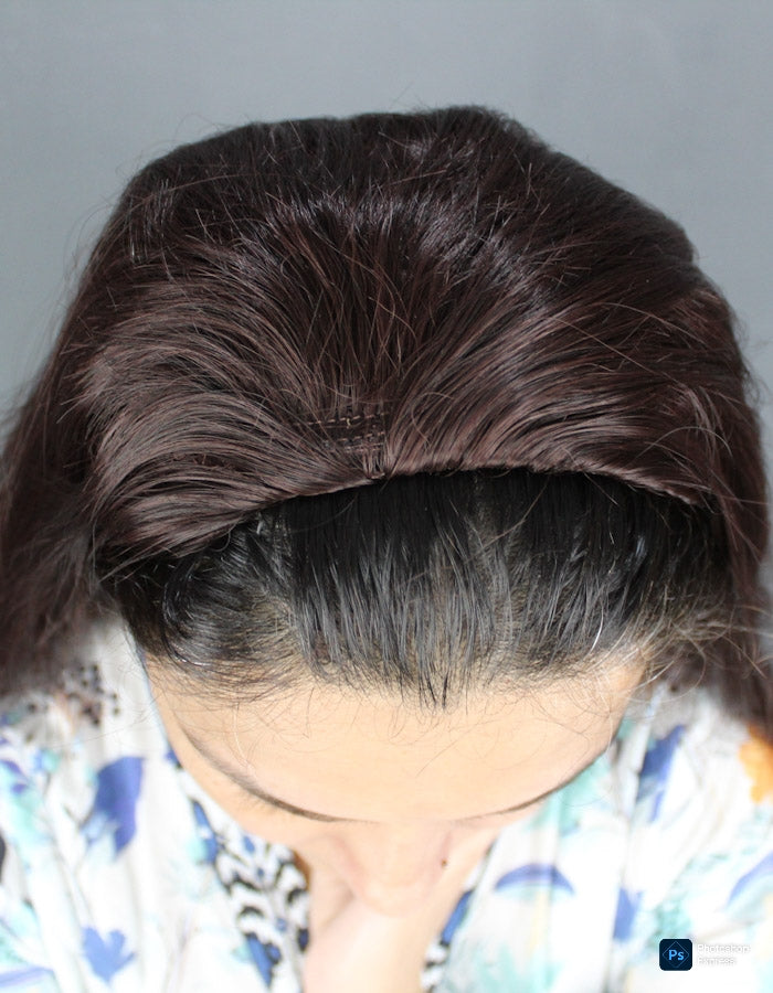 Frizzy Hair topper | Zebaish Wigs & Extensions