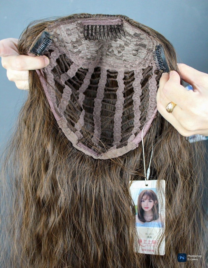Frizzy Hair topper | Zebaish Wigs & Extensions