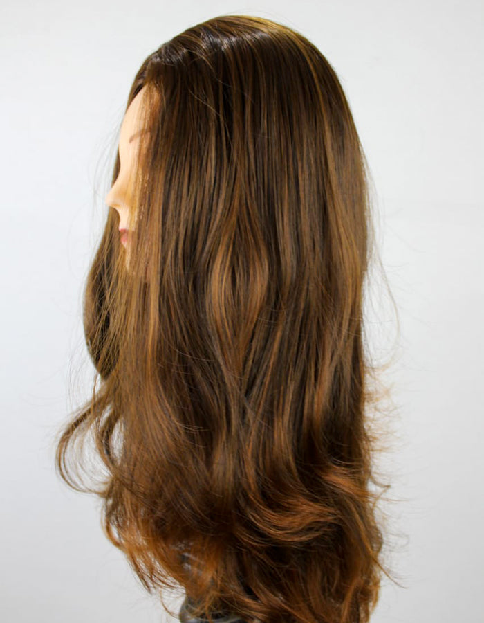 Medium Brown Copper Wig