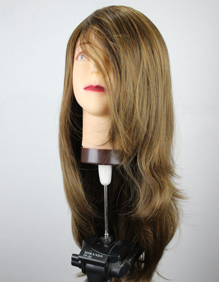Ash Blonde Long Flick Wig | Zebaish Wigs & Extensions