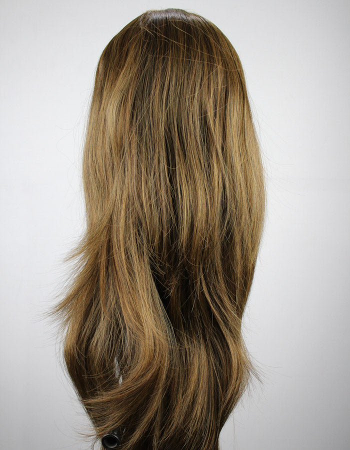 Ash Blonde Long Flick Wig - Zebaish Wigs and Extension