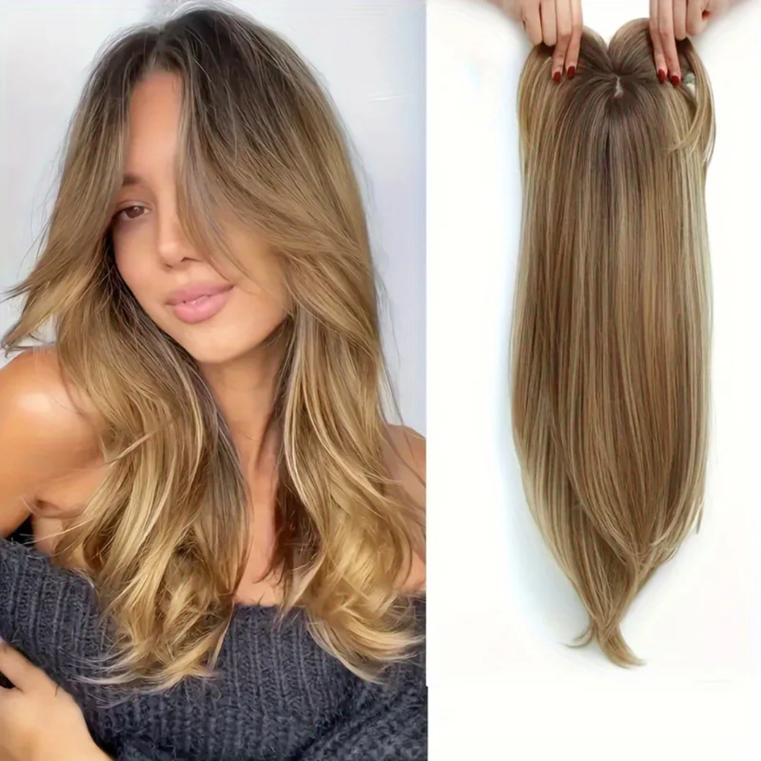 Zebaish Blonde OmbreTopper