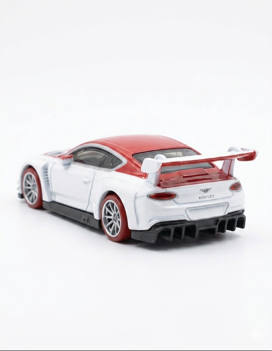 Hot Wheels Rápido y Furioso 2024 Bentley Continental GT3 2018 | Pelucas y extensiones Zebaish