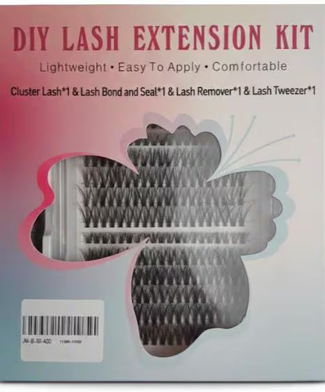 Kit de pestañas en racimo - Juego de herramientas profesionales de 5 piezas con pinzas | Zebaish Wigs & Extensions