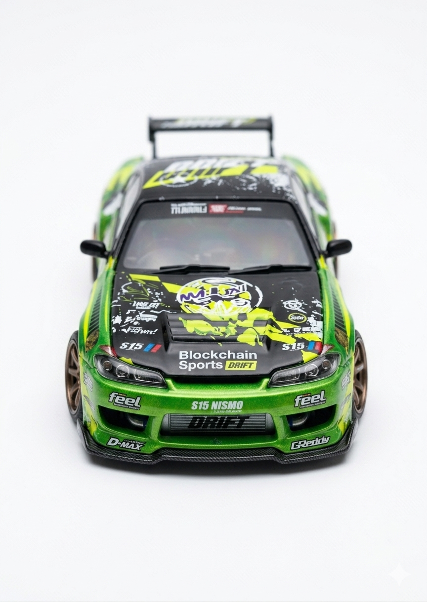 Mini Gt Lb Super Sillouhte Nissan S15 Silvia #555 V2