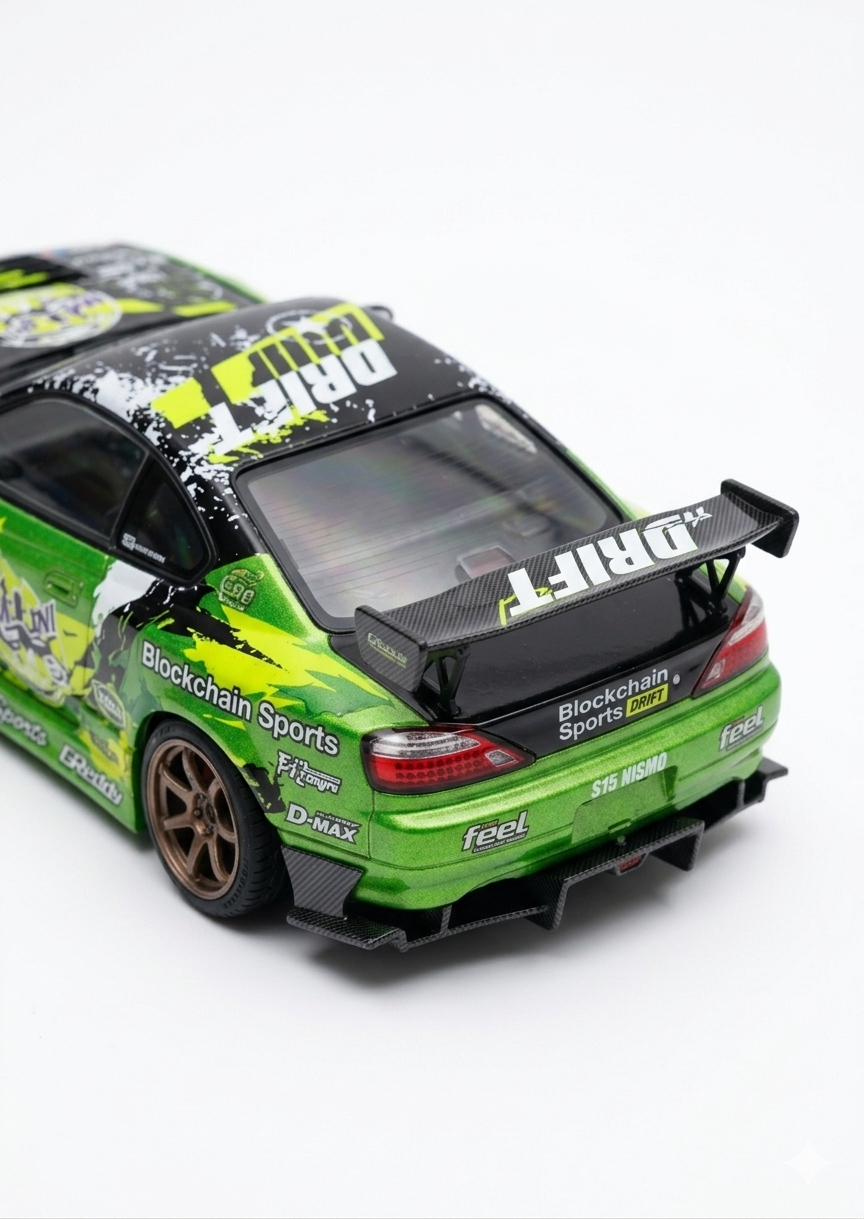Mini Gt Lb Super Sillouhte Nissan S15 Silvia #555 V2