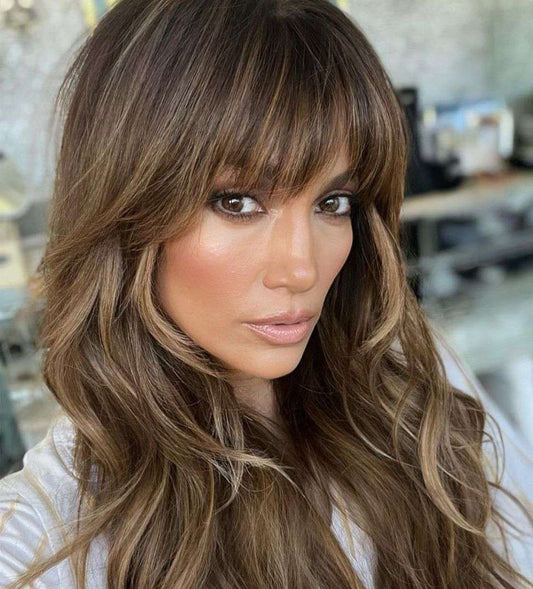 ZEBAISH CHOCOLATE BROWN BALAYAGE WIG