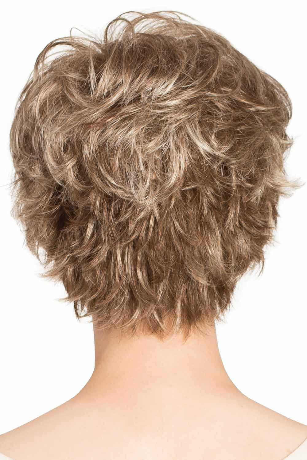 Zebaish Golden Brown Wig With Blonde Highlights