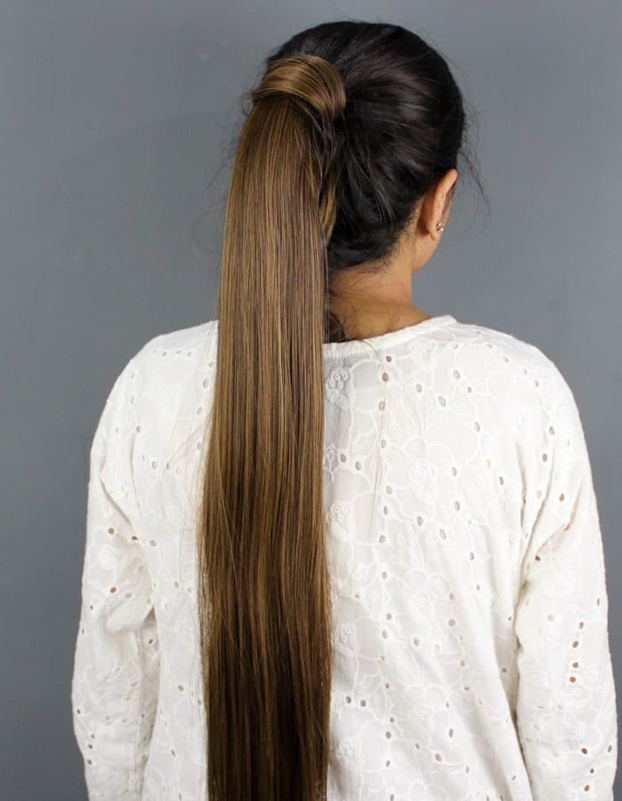 Draw String Ponytail Extension Dead Straight 3 Colors