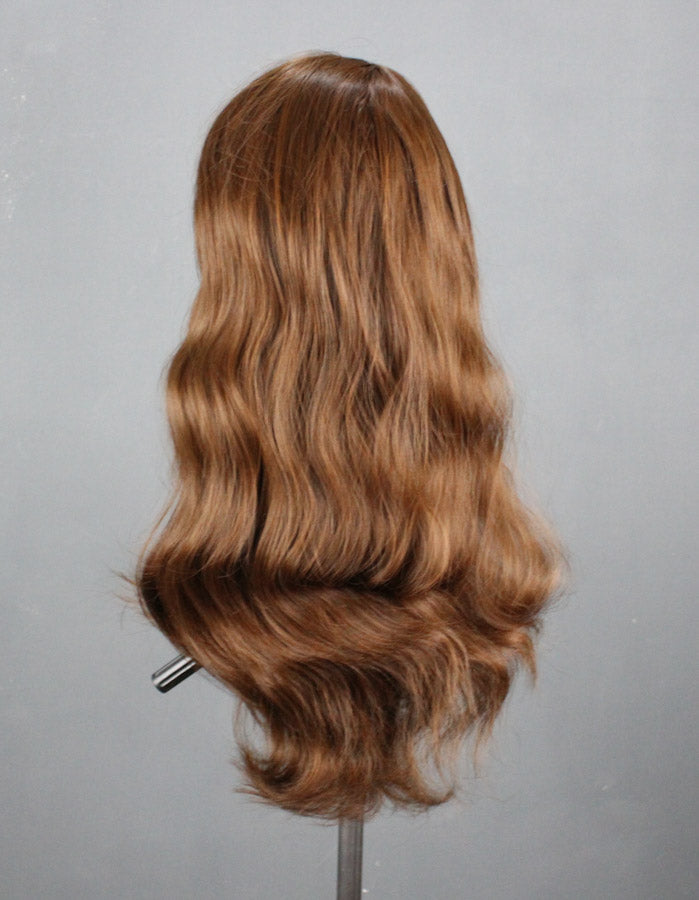 Light Brown Wavy Wig Long - Zebaish Wigs and Extension