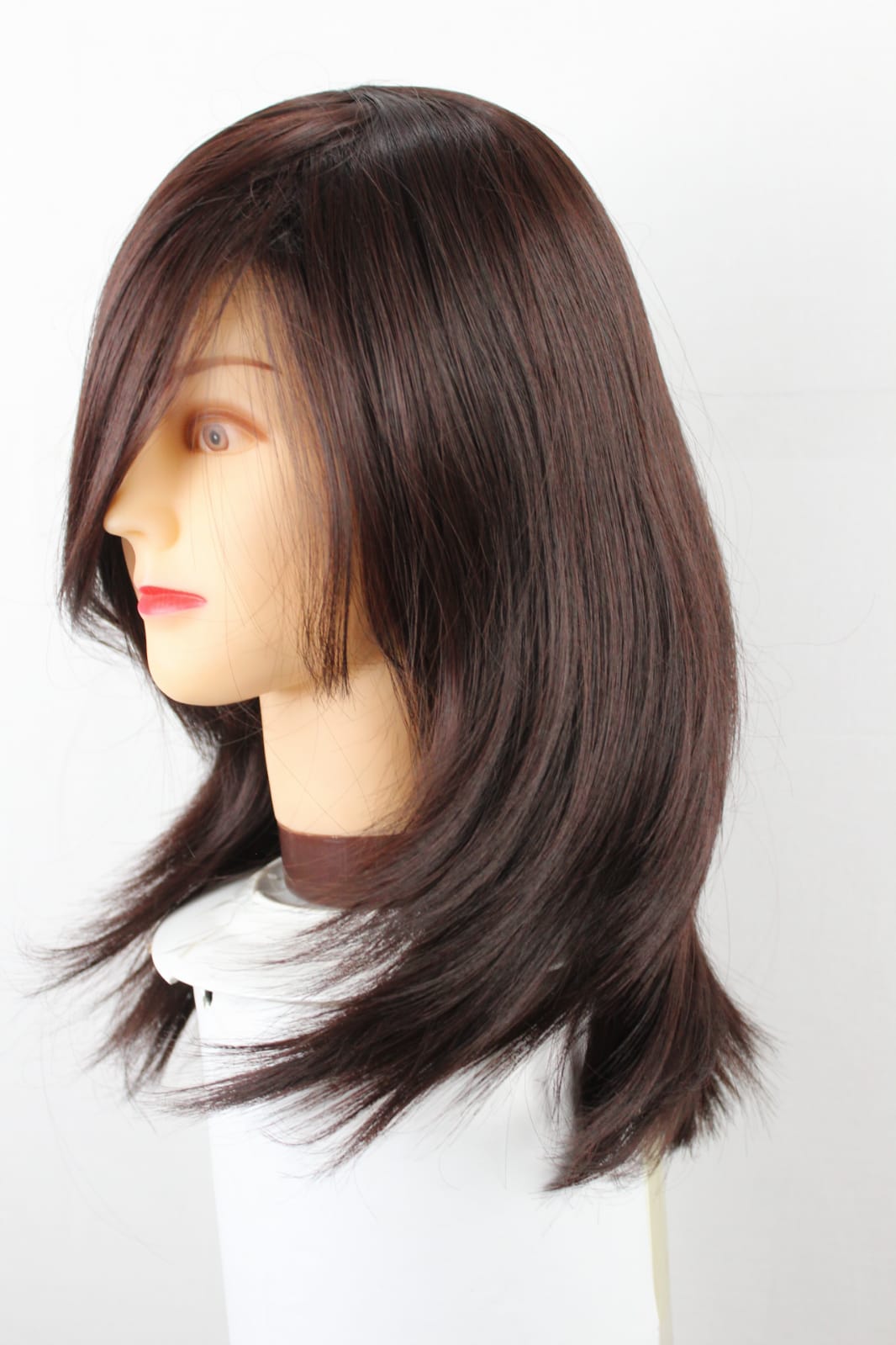 Chocolate Brown Full Head Wig