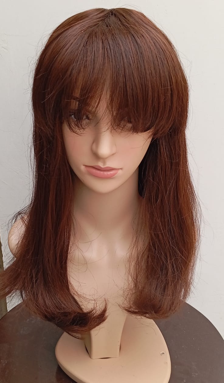 Caramel Brown Wig | Zebaishnet