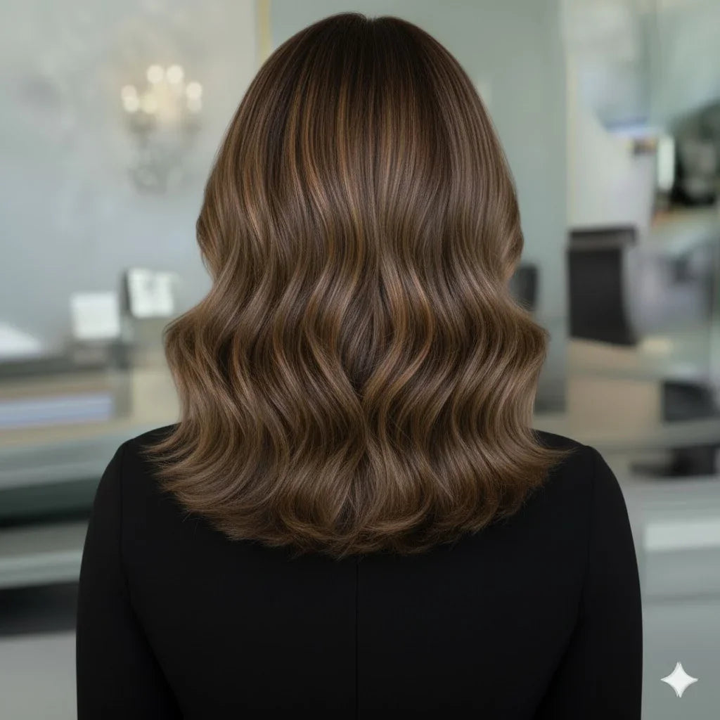 ZEBAISH CHOCOLATE BROWN BALAYAGE WIG | Zebaish Wigs & Extensions