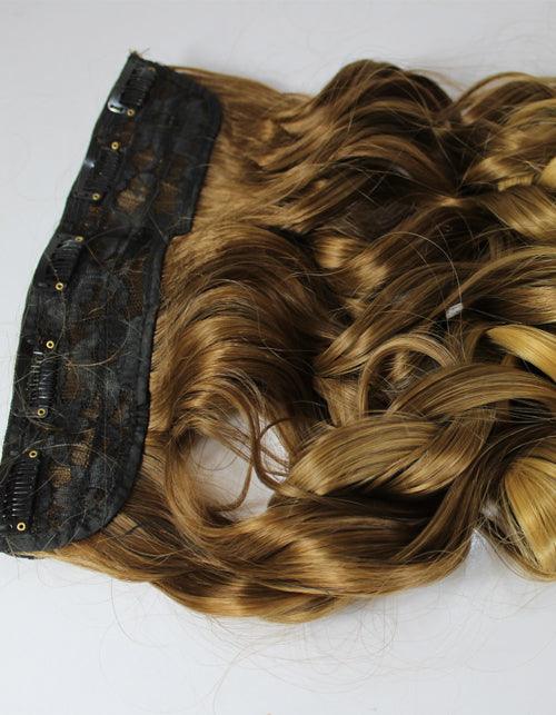 Medium Brown to Blonde Curls Hair Extension - Zebaish Wigs and Extension