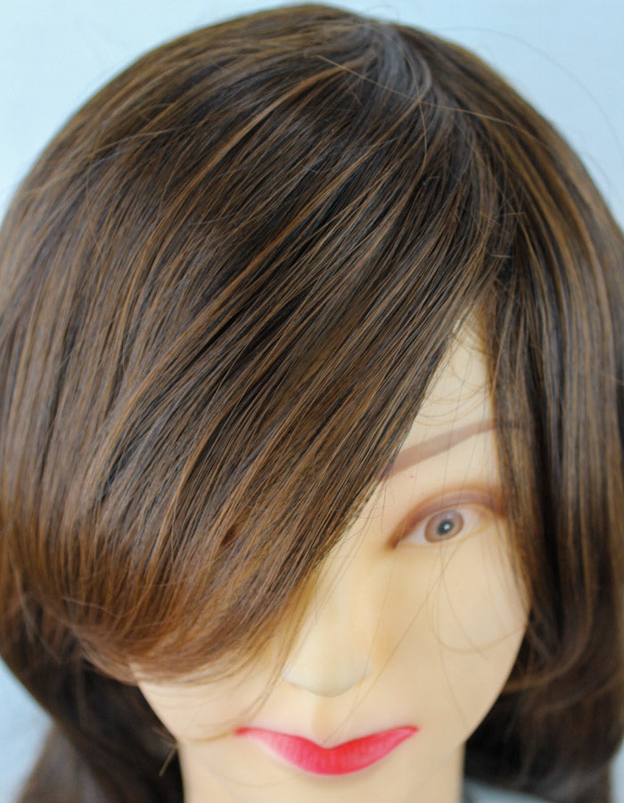 Front Bang Copper Ombre Wig
