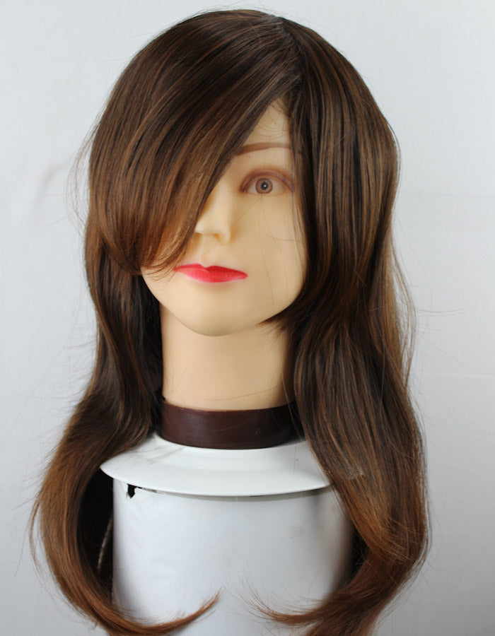 Front Bang Copper Ombre Wig