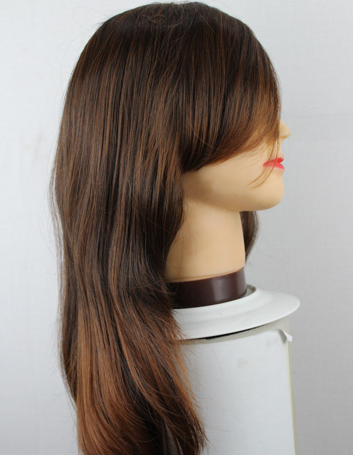 Front Bang Copper Ombre Wig - Zebaish Wigs and Extension