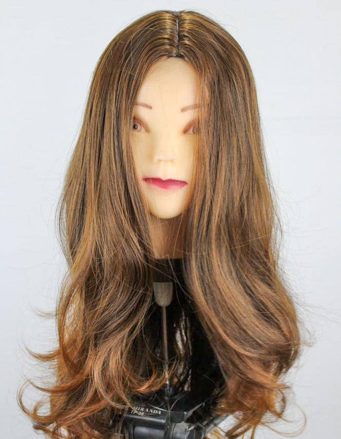 Medium Brown Copper Wig | Zebaish Wigs & Extensions