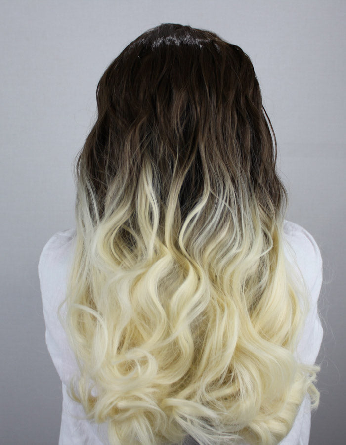 Brown to Ash Ombre Extension