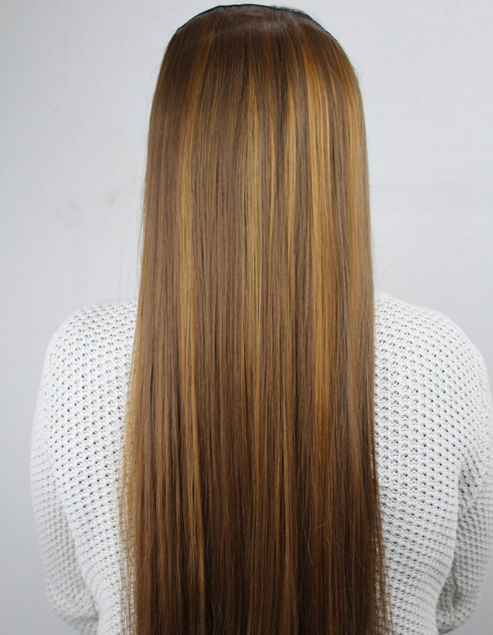 Blonde Highlights Extension | Zebaish Wigs & Extensions