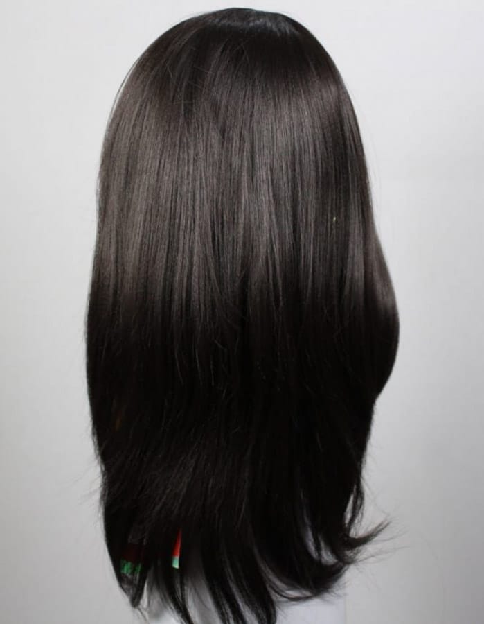 Natural Black Puff Style Wig - Zebaish Wigs and Extension