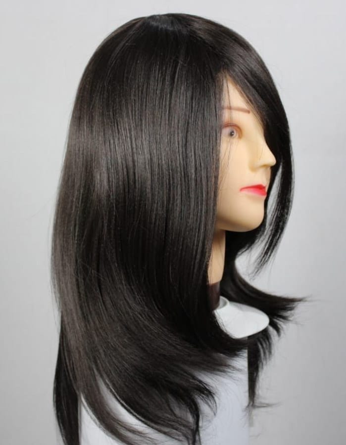 Natural Black Puff Style Wig - Zebaish Wigs and Extension