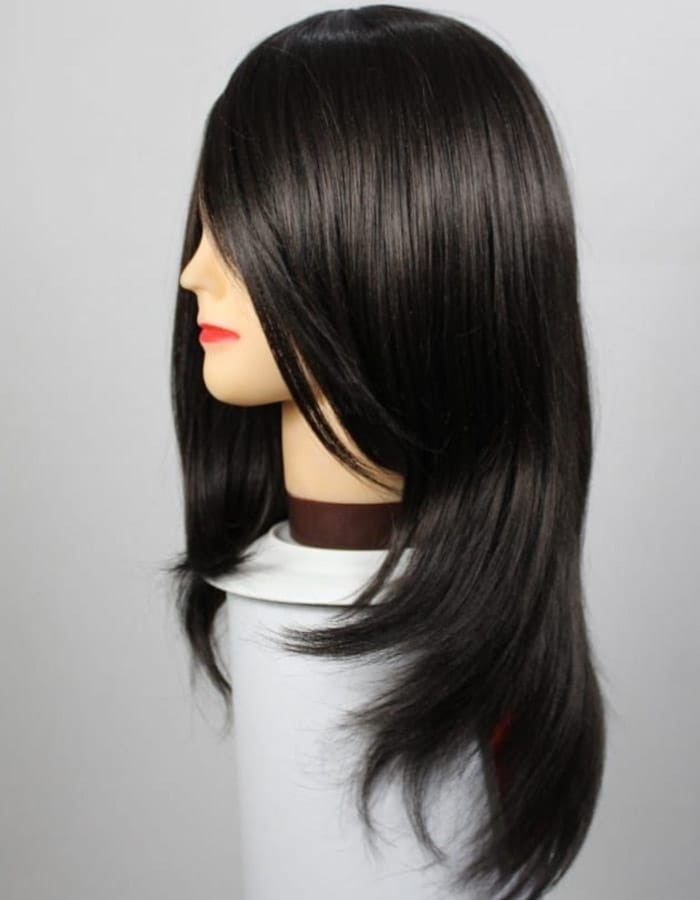 Natural Black Puff Style Wig - Zebaish Wigs and Extension