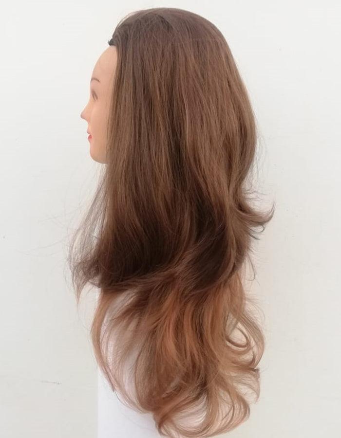 Light Brown Ombre Topper - Zebaish Wigs and Extension